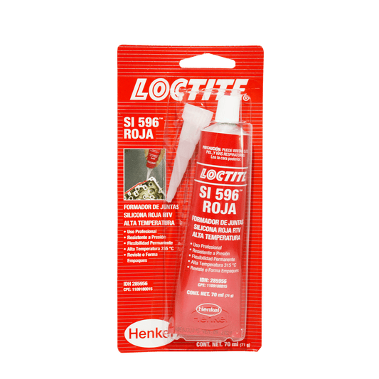 LOCTITE silicón RTV rojo 70ml